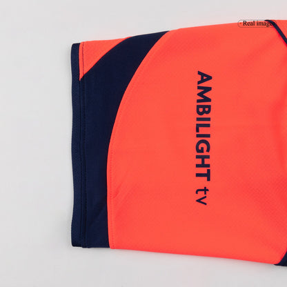 PEDRI #8 Barcelone Third Maillot 2025/26 Orange - UCL
