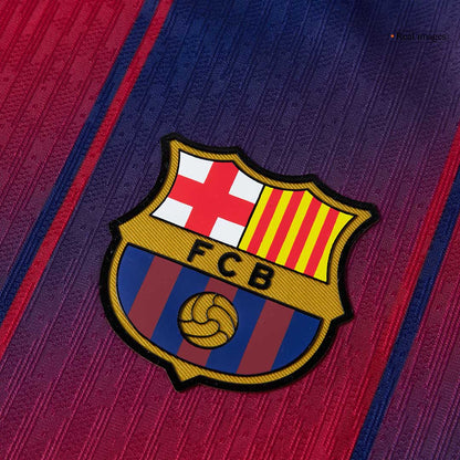 F.DE JONG #21 Barcelona Thuis Shirt 2025/26 Authentic - UCL