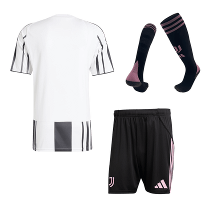 Juventus Thuistenue Kit 2025/26 Zwart&Wit