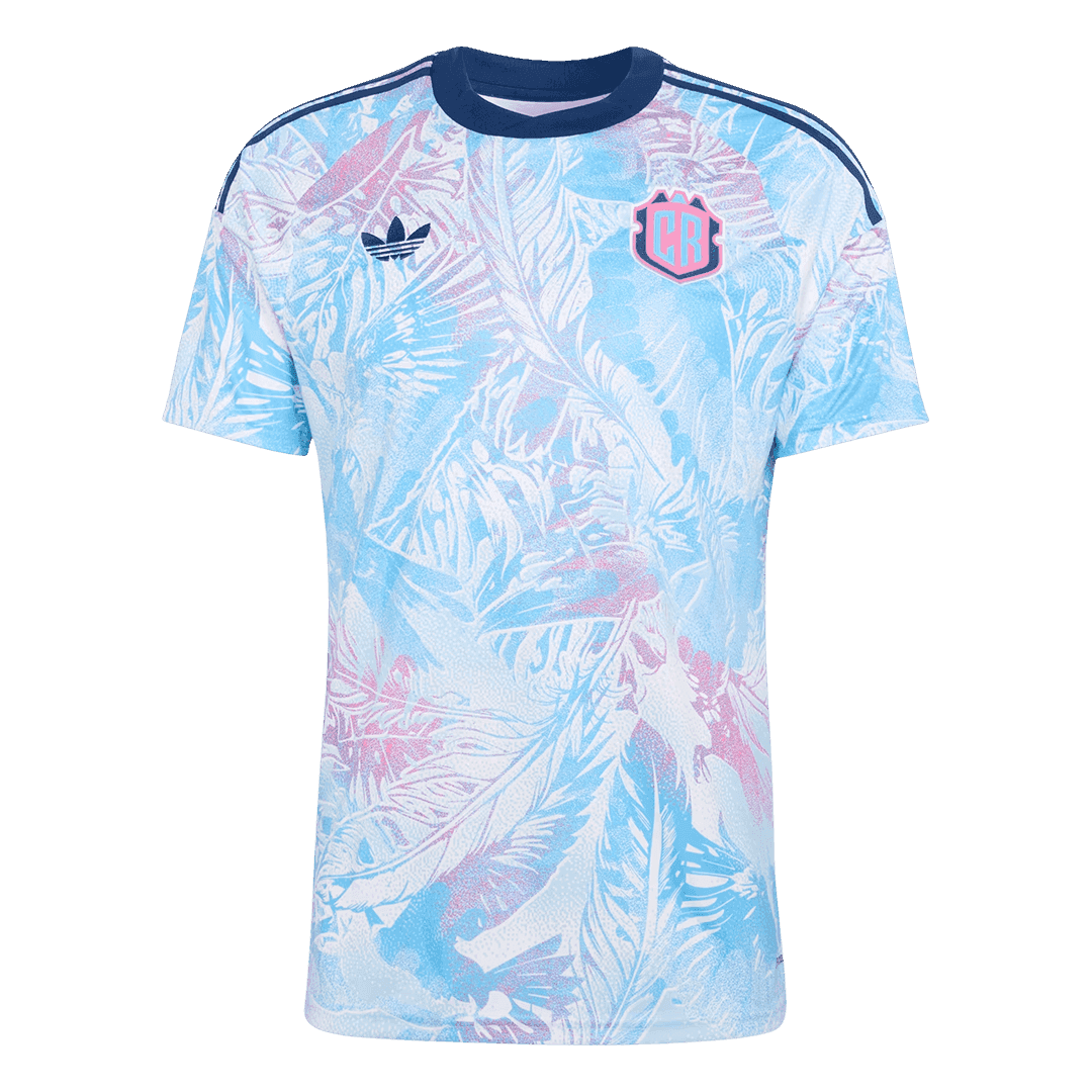 Costa Rica Uitshirt - Wereldkampioenschap 2026 Blauw Grote Maat