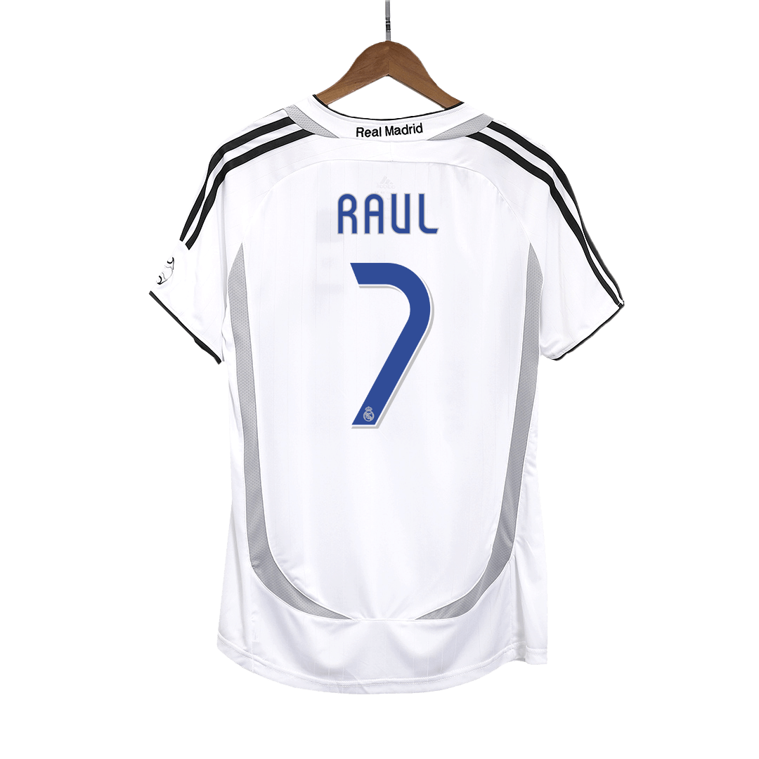 RAUL #7 Retro Real Madrid Thuisshirt 2006/07