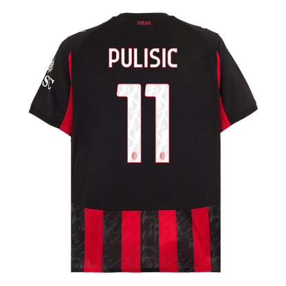 PULISIC #11 AC Milan Thuisshirt 2025/26 Grote Maten