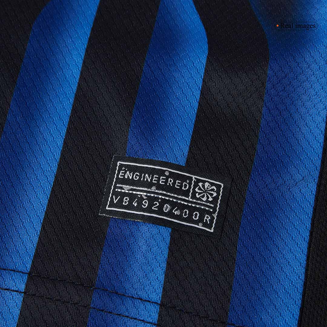 Inter Milan Thuistenue Kit 2025/26 Kinderen Blauw&Zwart