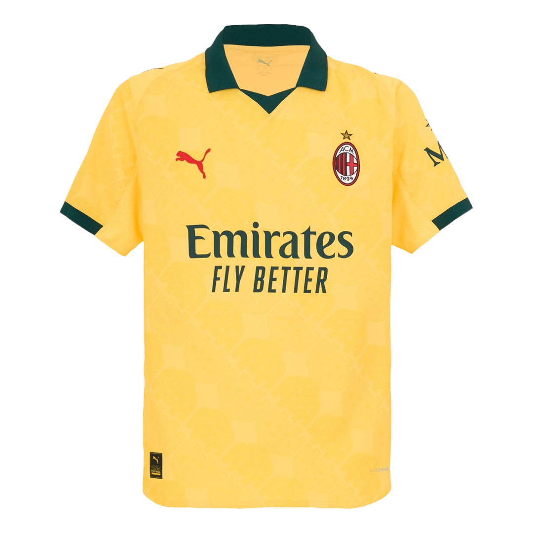 AC Milan Derde Shirt 2025/26 Geel Authentiek