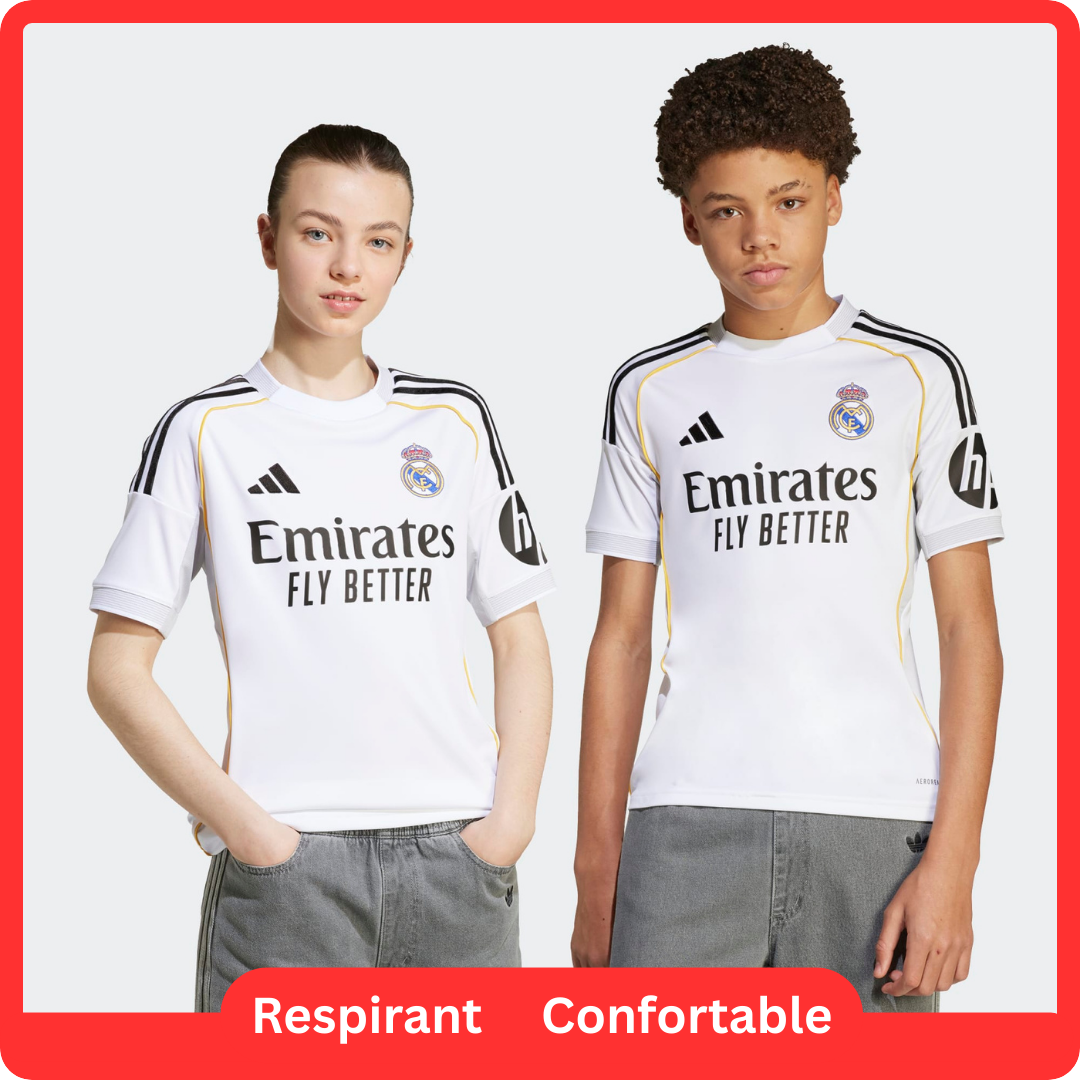 Real Madrid Thuistenue Kit 2025/26 Junior