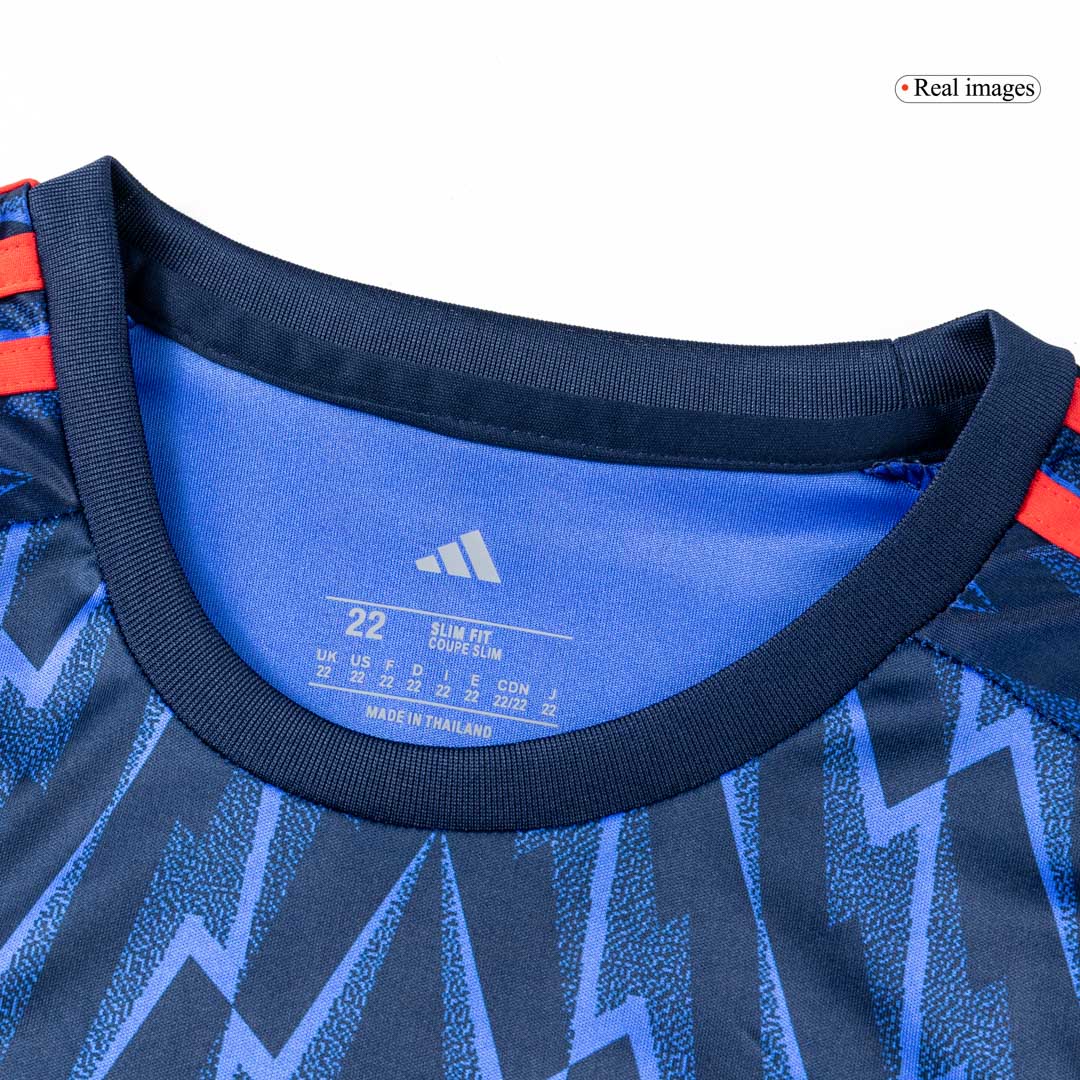 Arsenal Uit Shirt 2025/26 Junior Blauw