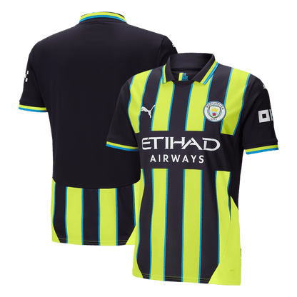 Manchester City Uitshirt 2024/25 Grote Maat