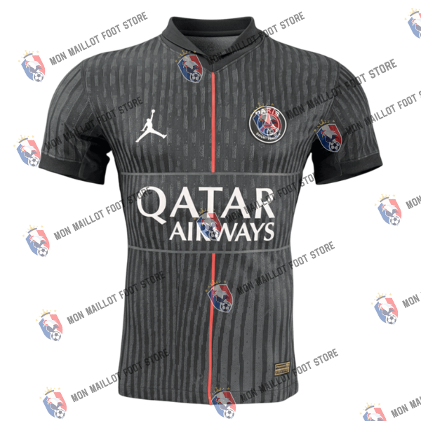 Vierde Tenue 2025/26 Zwart Speler Grote Maat