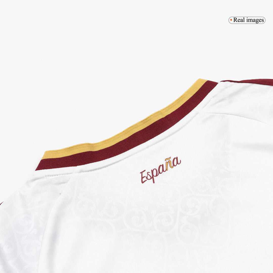 Vrouw Spanje Uitshirt - Wereldbeker 2026 Wit