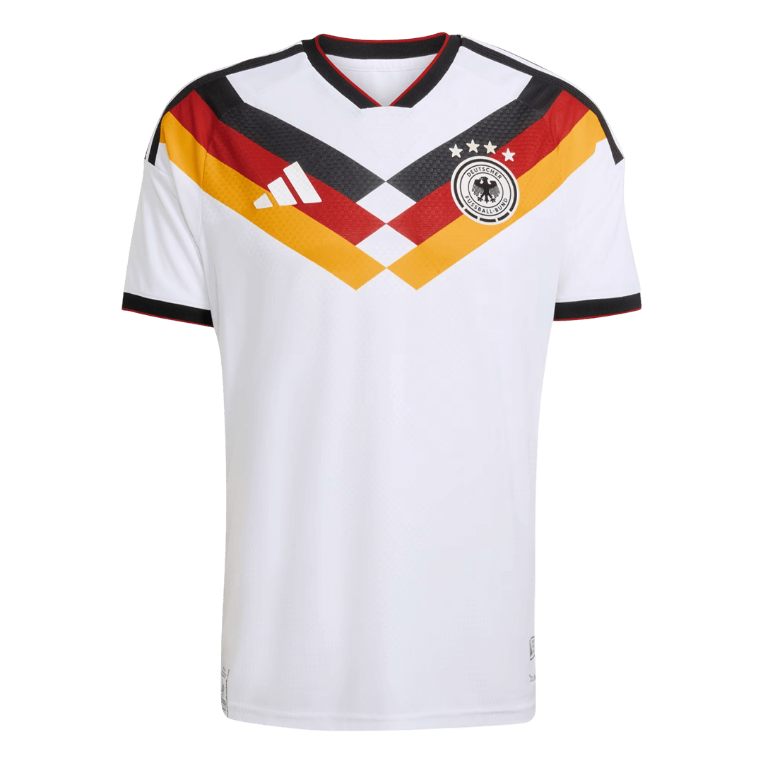 Duitsland Thuisshirt Wereldkampioenschap 2026 Wit Speler