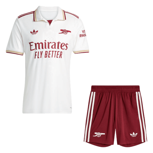 Arsenal Derde Thuistenue 2025/26 Wit