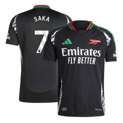 SAKA #7 Arsenal Uitshirt 2024/25 Authentiek