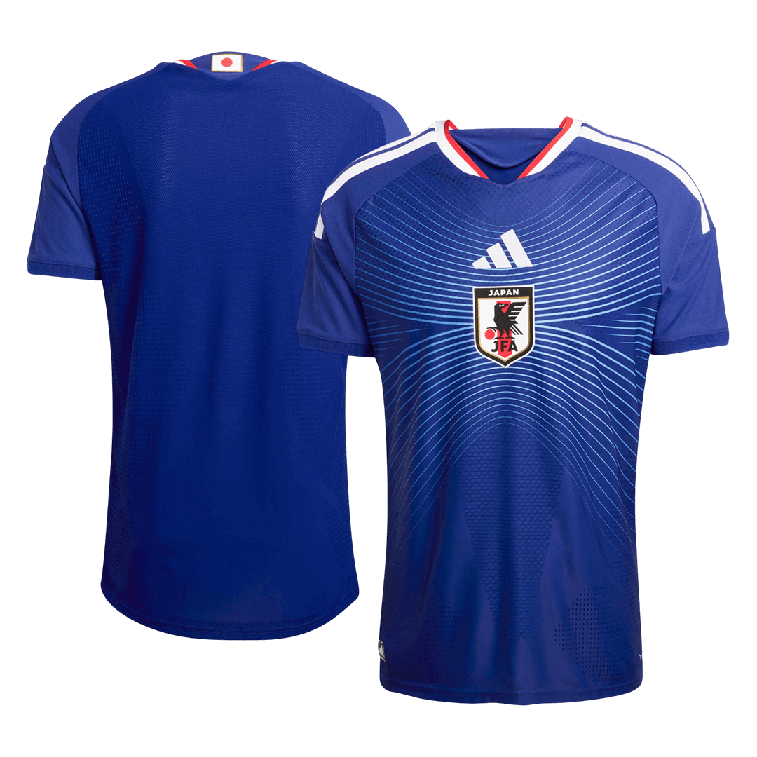 Japan Thuisshirt WK 2026 Marineblauw Speler Plus Size