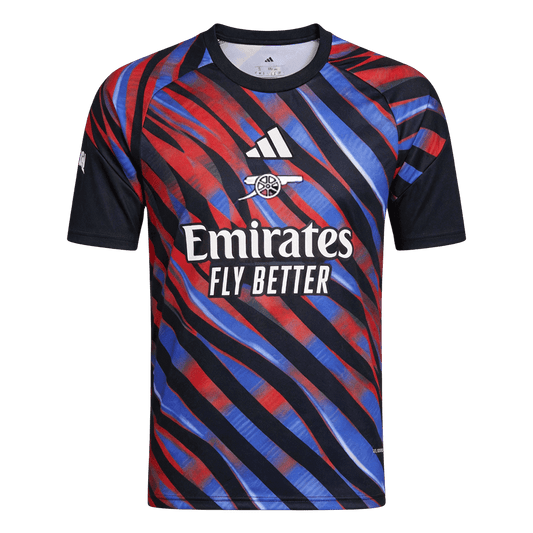 Arsenal Pre-Match Thuisshirt 2025/26 Blauw&Rood Grote Maten
