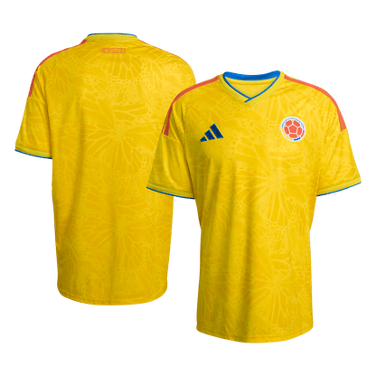 Colombia Thuisshirt WK 2026 Geel Grote Maten