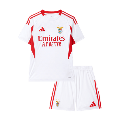 Lissabon Derde Shirt Thuistenue 2025/26 Kinderen Wit