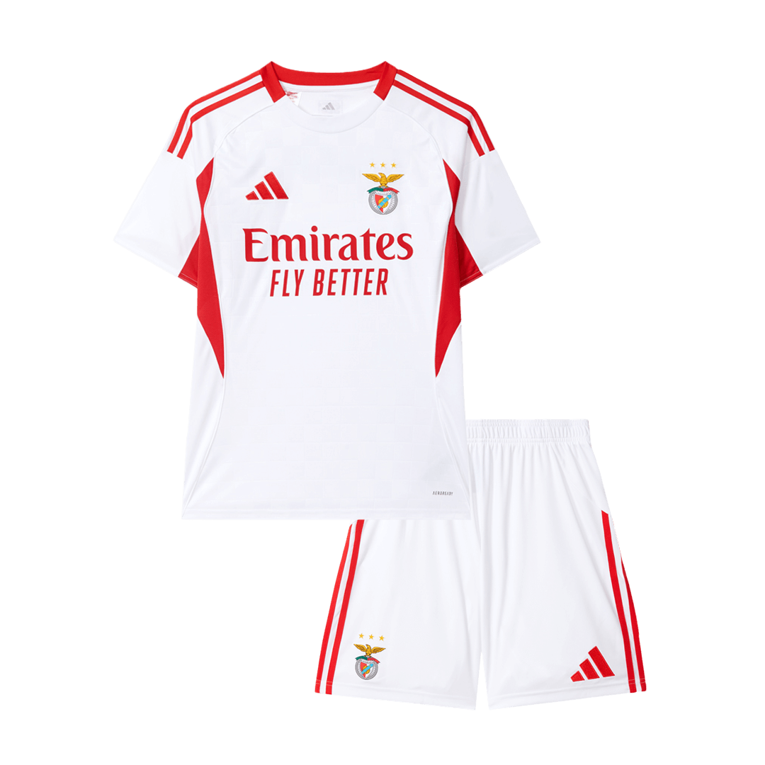 Lissabon Derde Tenue 2025/26 Junior Wit