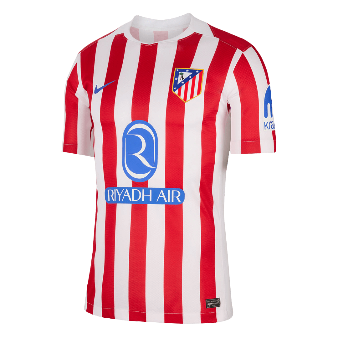 Atlético Thuisshirt 2025/26 Rood&Wit
