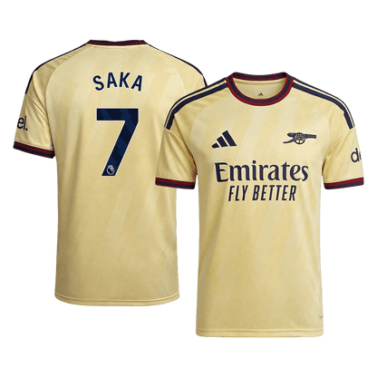 SAKA #7 Arsenal Third Maillot 2026/27 Jaune