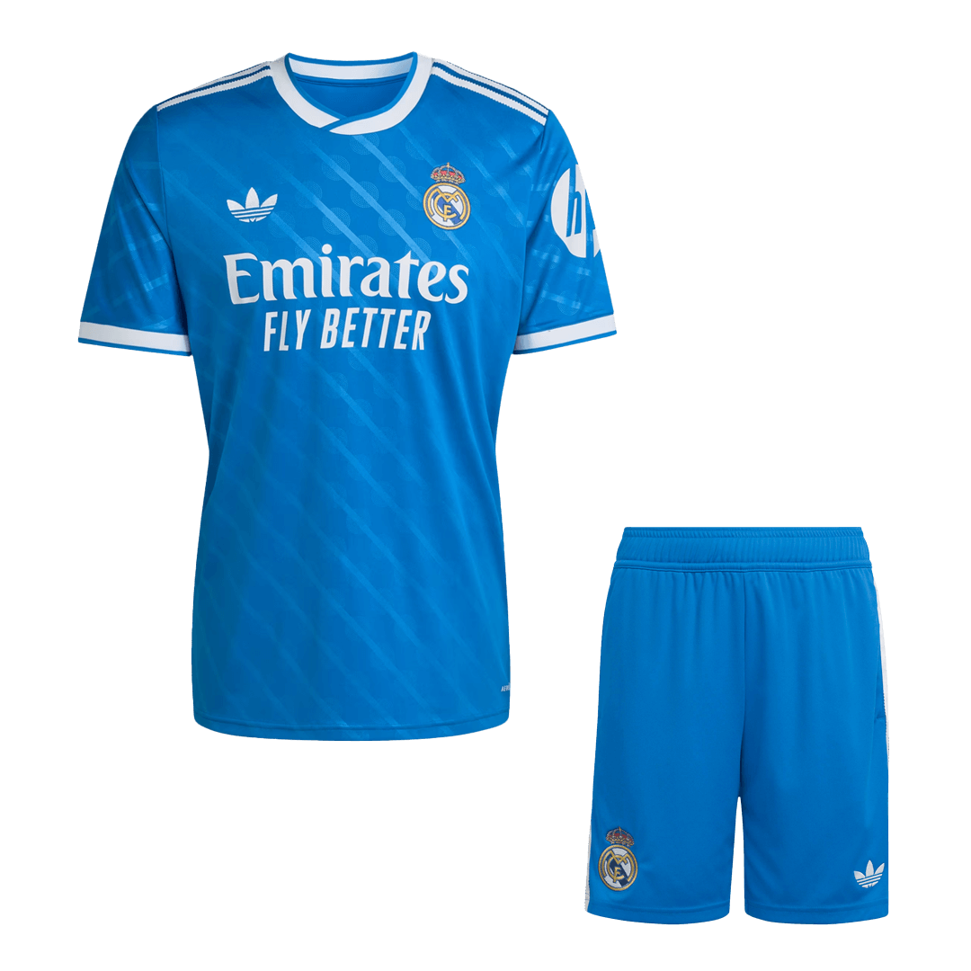 Real Madrid Derde Shirt Kit 2025/26 Blauw