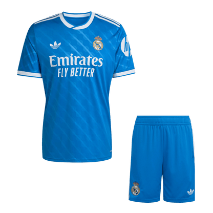 Real Madrid Derde Shirt Kit 2025/26 Blauw