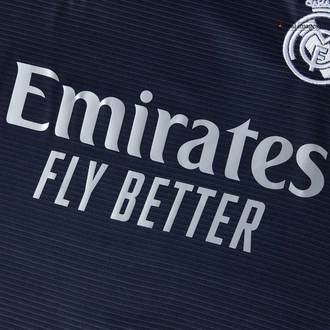 Real Madrid Uitshirt Kit 2025/26 Junior Marineblauw