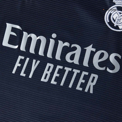 Real Madrid Uitshirt Kit 2025/26 Junior Marineblauw