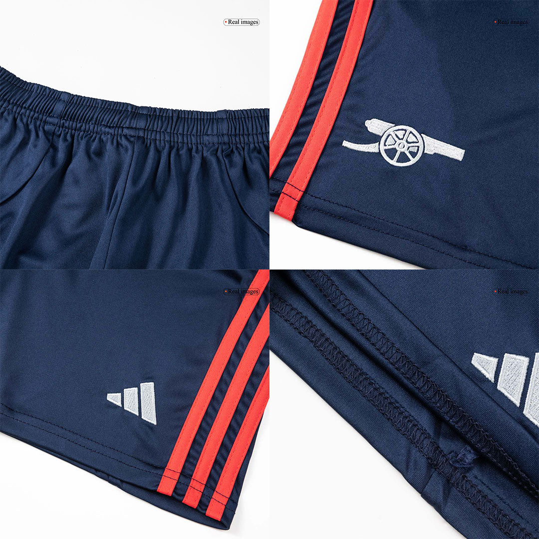 Arsenal Uit Shirt 2025/26 Junior Blauw