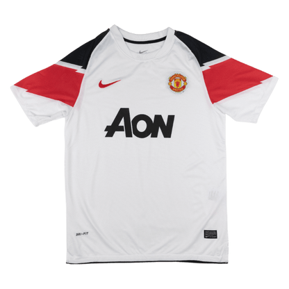 Retro Manchester United Uitshirt 2010/11 Wit