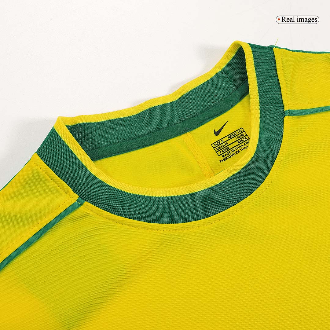 Retro Brazilië Thuis Shirt 1998