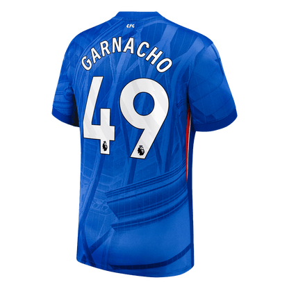 GARNACHO #49 Chelsea Thuisshirt 2025/26 Blauw - Super