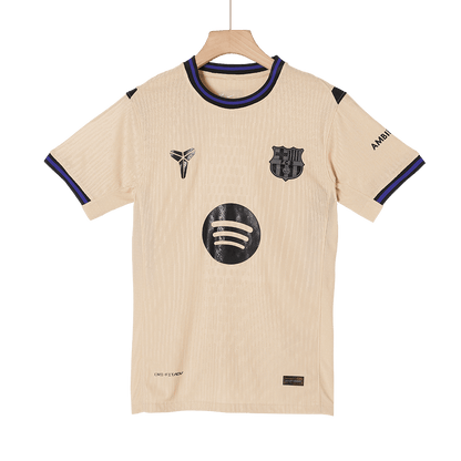 LAMINE YAMAL #10 Barcelona Uit Thuisshirt 2025/26 Geel Authentiek - UCL