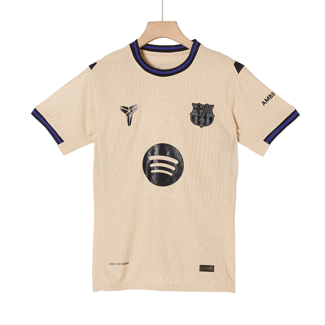 ROONY #19 Barcelona Uitshirt 2025/26 Geel Speler - UCL