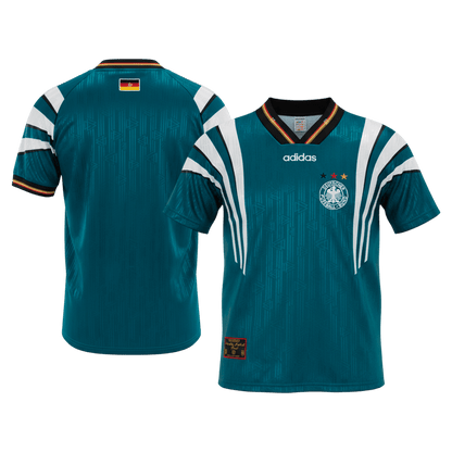 Retro Duitsland Uitshirt 1996/97 Groen