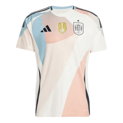 Spanje Uit Thuisshirt 2025 - Vrouwen Euro