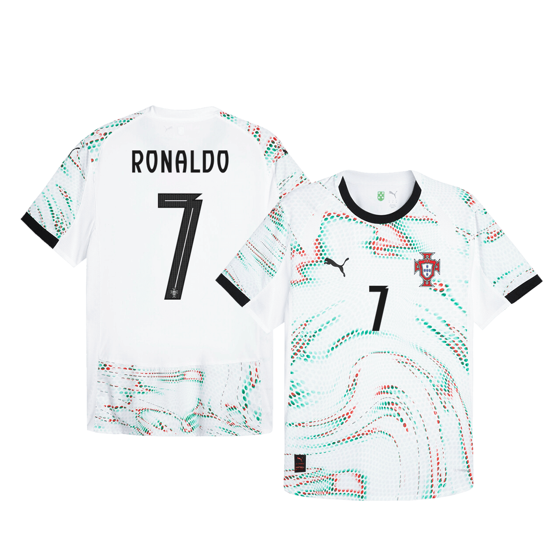 RONALDO #7 Portugal Uit Maillot 2025 Authentiek