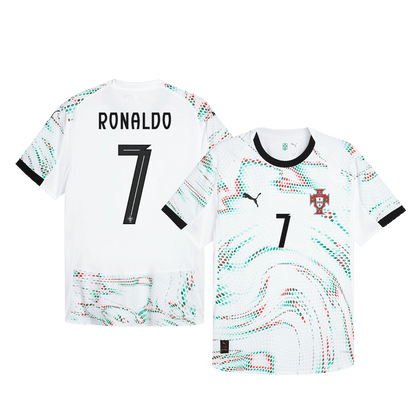 RONALDO #7 Portugal Uit Maillot 2025 Authentiek