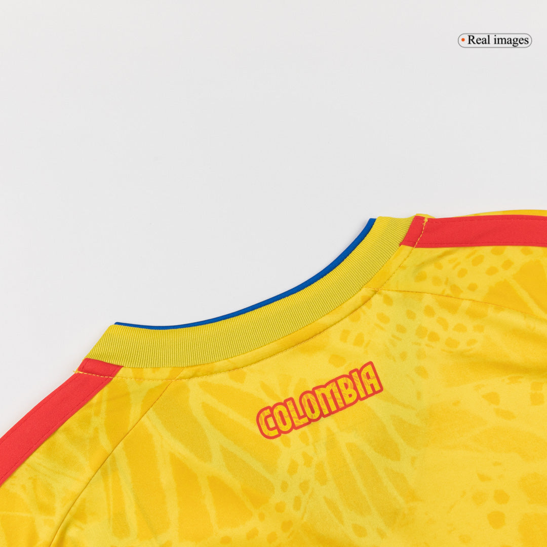 JAMES #10 Colombia Thuis tenue WK 2026 Geel