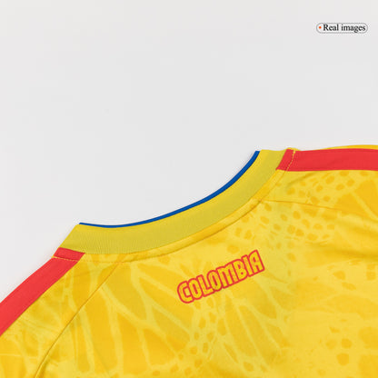 JAMES #10 Colombia Thuis tenue WK 2026 Geel