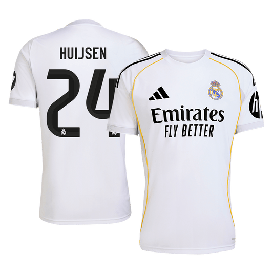 HUIJSEN #24 Real Madrid Thuisshirt 2025/26