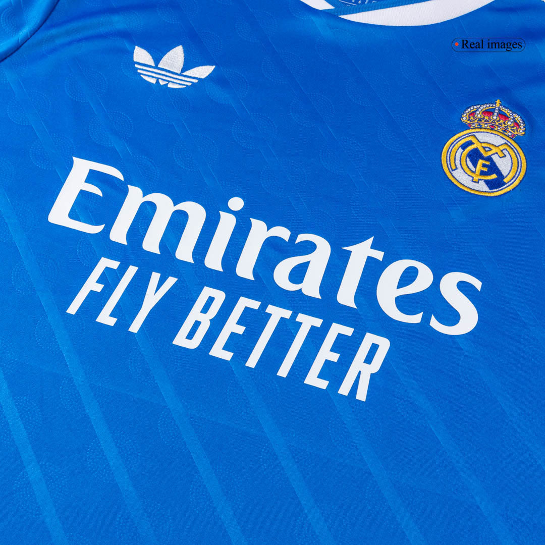F. MENDY #23 Real Madrid Derde Thuisshirt 2025/26 Blauw