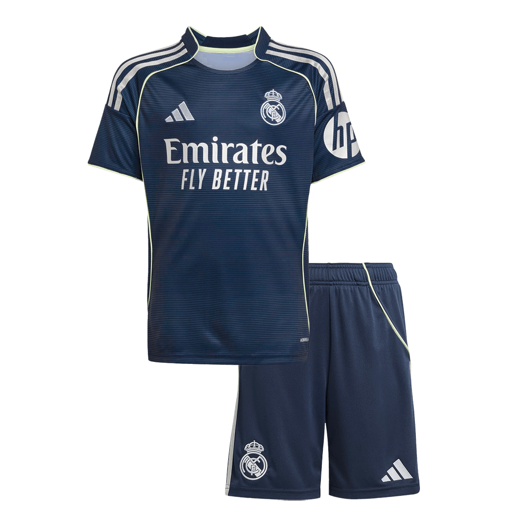 Real Madrid Uit Thuisshirt Tenue 2025/26 Junior