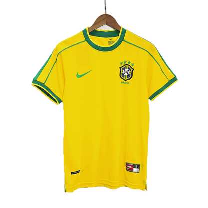 Retro Brazilië Thuis Shirt 1998
