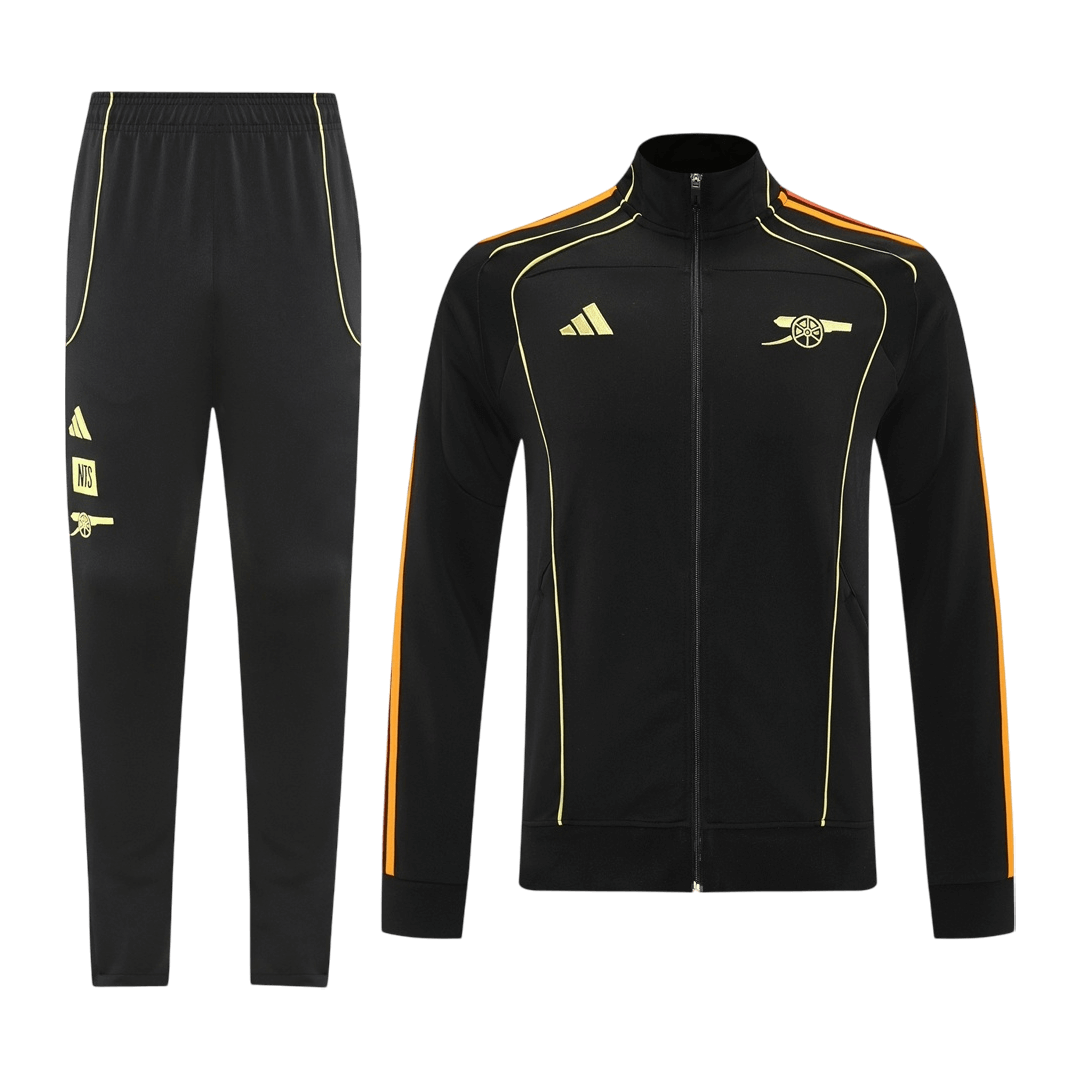 Arsenal Voetbaljack Kit 2025/26 Zwart