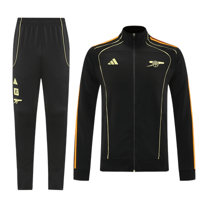 Arsenal Voetbaljack Kit 2025/26 Zwart