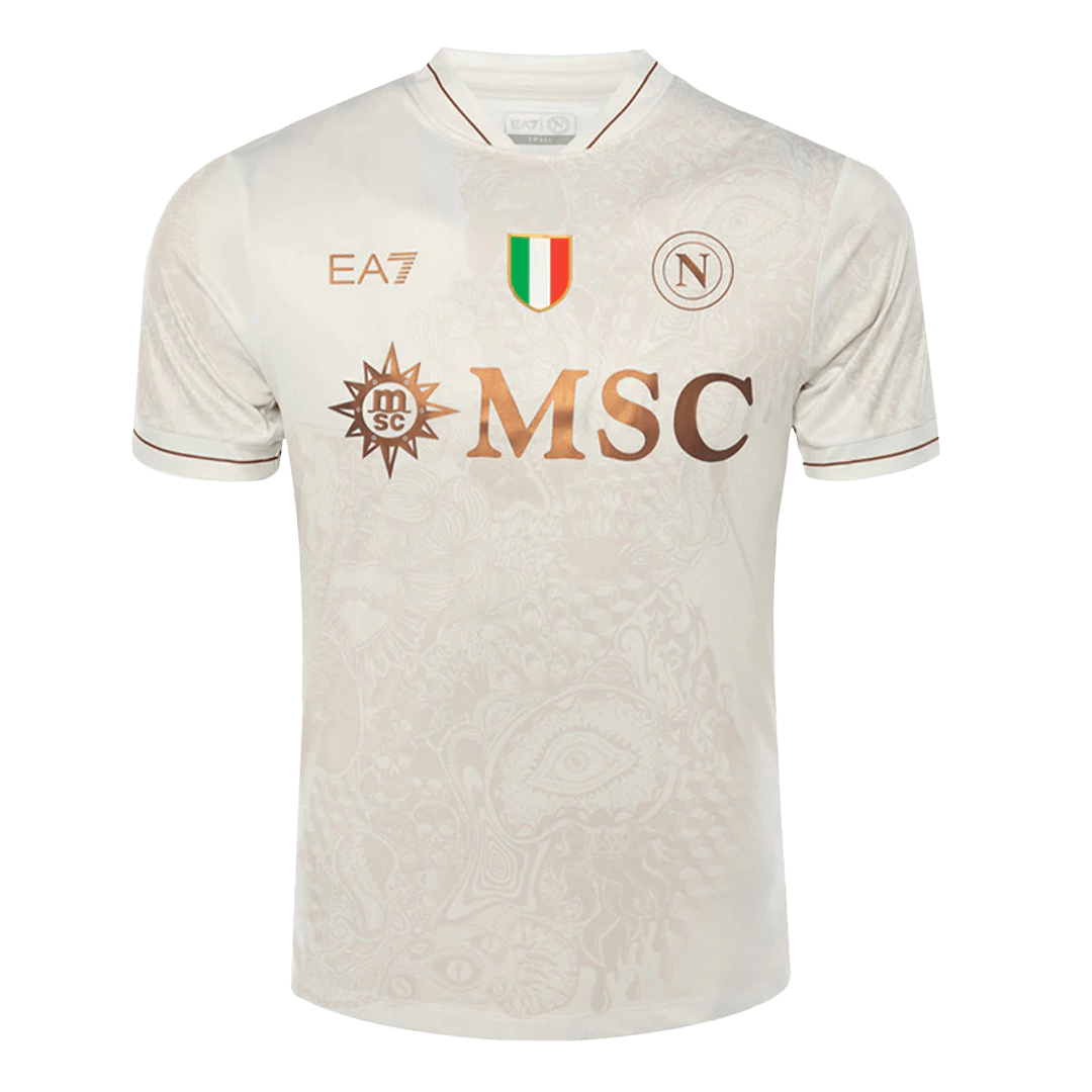 Napoli Uitshirt 2025/26 Grote Maten