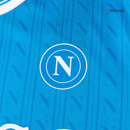DE BRUYNE #11 Napoli Thuis Shirt 2025/26 Blauw