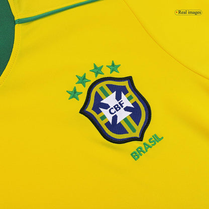 Retro Brazilië Thuis Shirt 1998