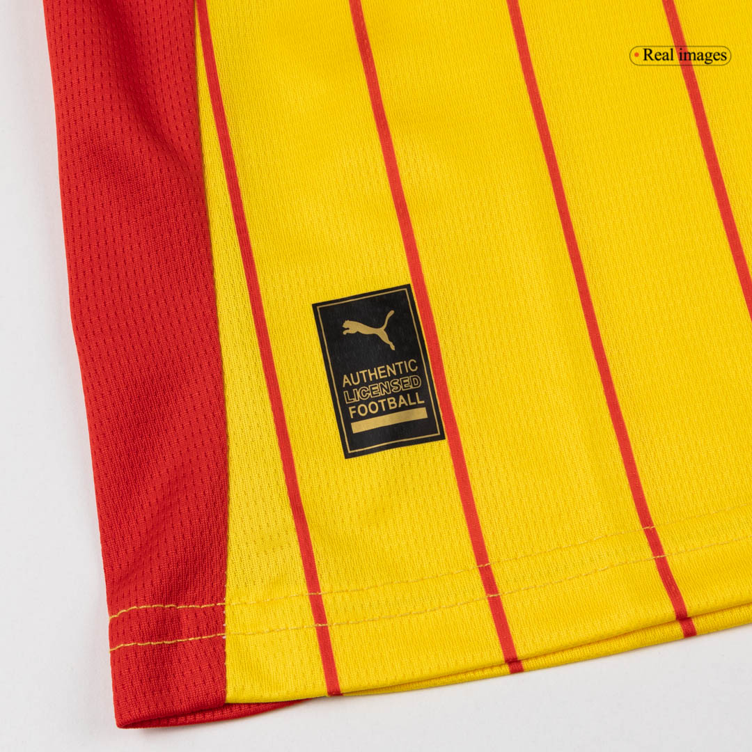 THAUVIN #10 RC Lens Domicile Maillot 2025/26 Rouge&Jaune