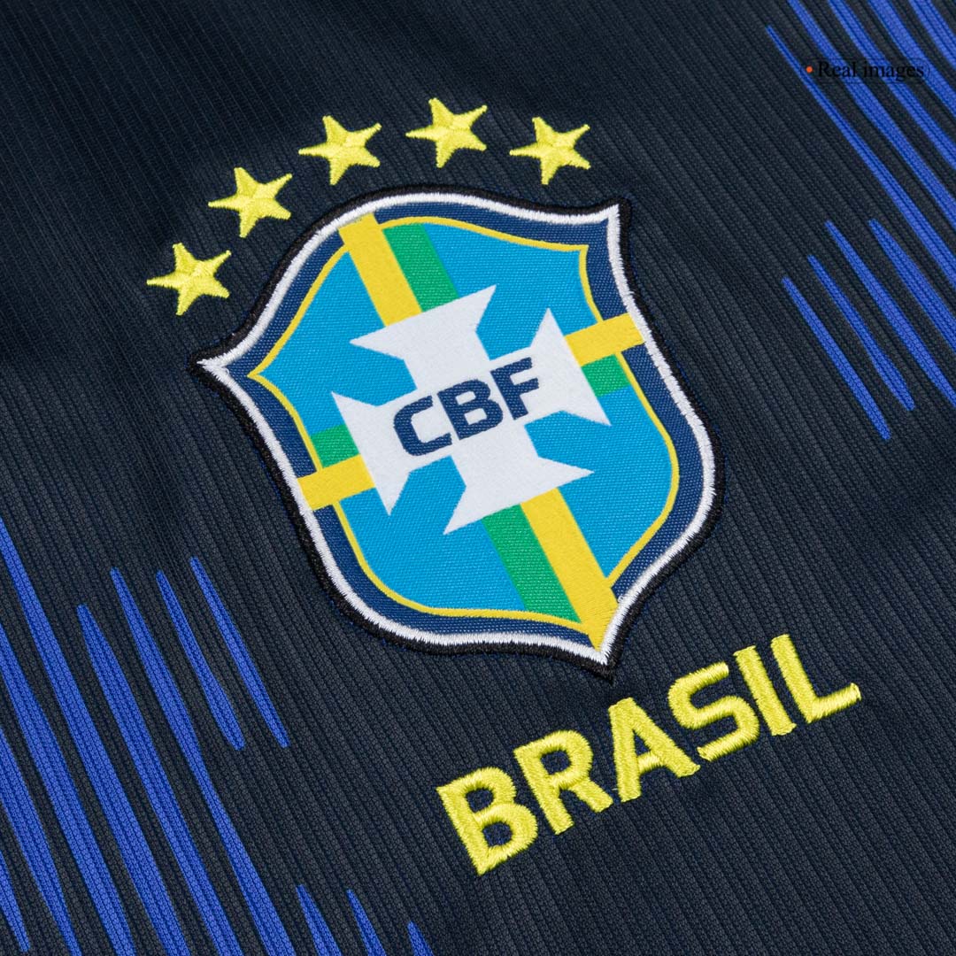 JOÃO PEDRO #22 Brésil Extérieur Maillot - Coupe du Monde 2026 Bleu marine
